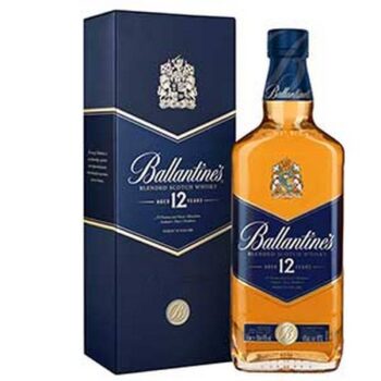 Ballantine's 12 Year Old Blended Scotch Whisky 750ML u orginalnom pakiranju plave boje.