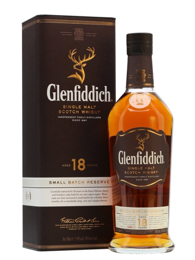 Glendfiddich Single Malt Scotch Whisky 0,7l u orginalnom pakiranju.