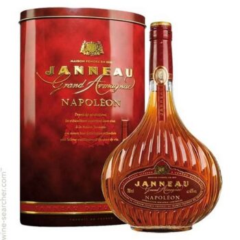Janneu Grand Armagnac Napoleon 0,7l u ekskluzivnoj boci kruškastog oblika i originalnoj ambalaži.