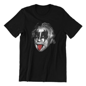 Crna muška majica sa slikom.