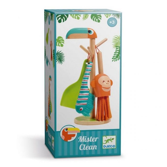 drveni set za čišćenje igračka za djecu